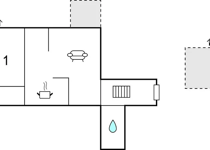 1 Bedroom Lovely In *